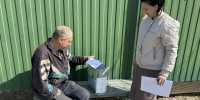 ГОЛОСОВАНИЕ НА ДОМУ. - Успенский район